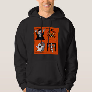 Spooky Halloween Quartet Hoodie