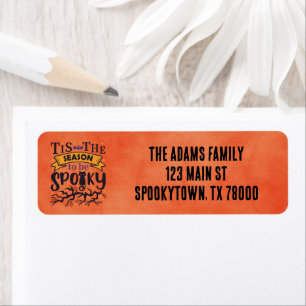 Spooky Halloween Return Address