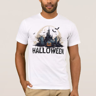 Spooky Halloween Scene T-Shirt