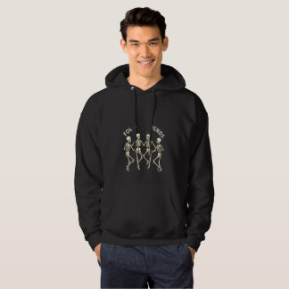 Spooky Halloween skeleton design Hoodie