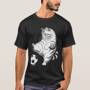Spooky Halloween Soccer Kicking It With My Boo Cre T-Shirt