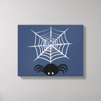 Spooky Halloween Spider Illustration