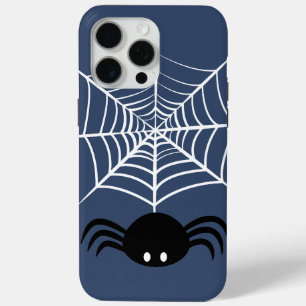 Spooky Halloween Spider Illustration iPhone 15 Pro Max Case