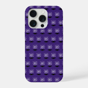 Spooky Halloween Spider Illustration iPhone 15 Pro Case