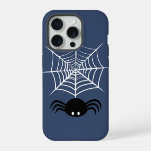 Spooky Halloween Spider Illustration iPhone 15 Pro Case