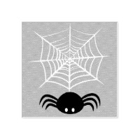 Spooky Halloween Spider Illustration