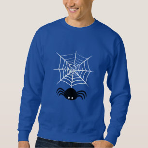 Spooky Halloween Spider Illustration Sweatshirt