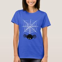 Spooky Halloween Spider Illustration