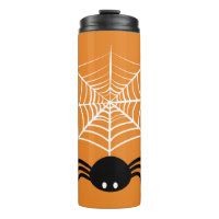 Spooky Halloween Spider Illustration
