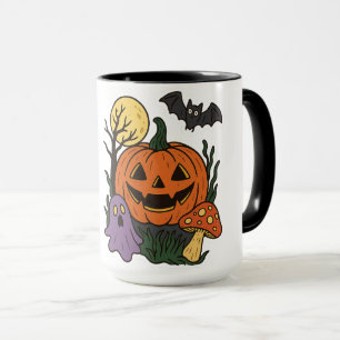 Spooky Halloween Sticker  Mug