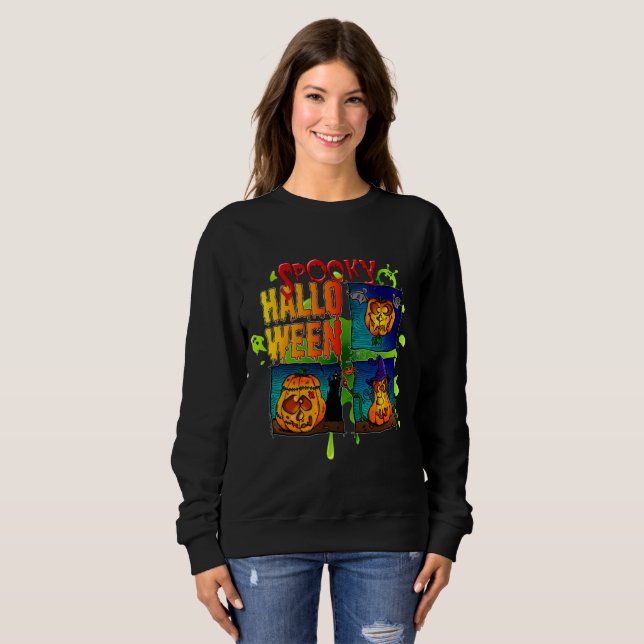 Spooky Halloween Sweatshirt (Front Full)