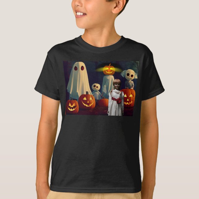 Spooky Halloween. T-Shirt (Front)