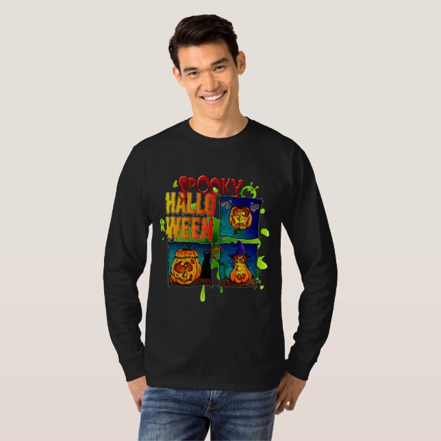Spooky Halloween T-Shirt (Front Full)