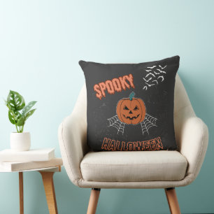 Spooky Halloween T-Shirt, Cute Spooky Season Shirt Cushion