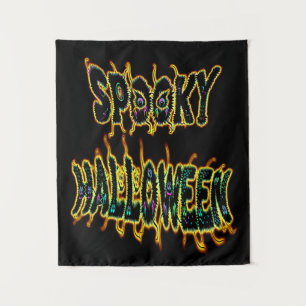 spooky Halloween Tapestry