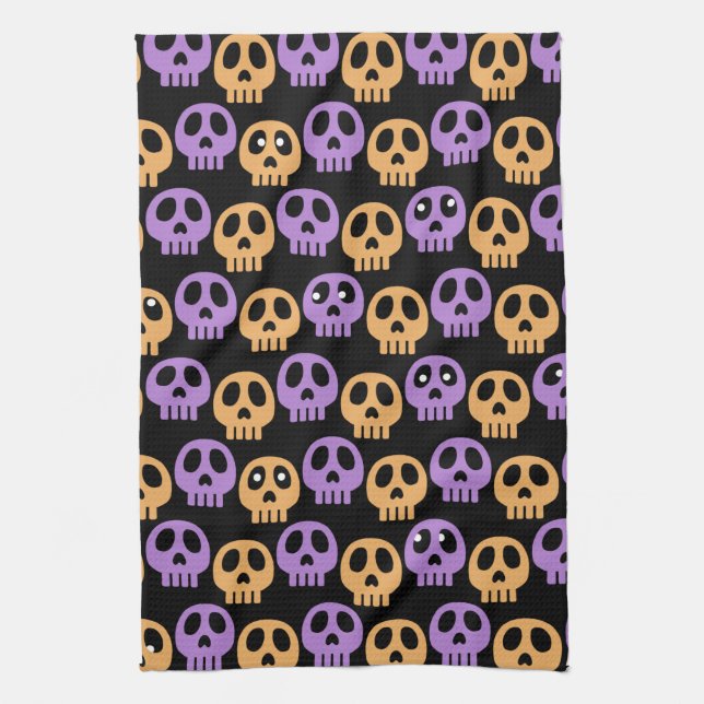 Spooky Halloween Tea Towel (Vertical)