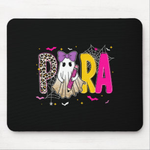 Spooky Halloween Teacher Para Counselor Sped Prepp Mouse Mat