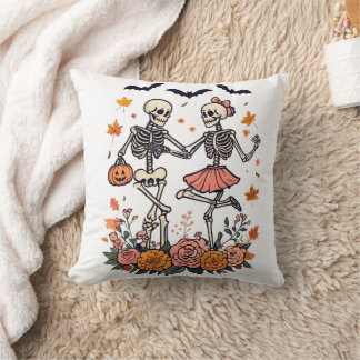 Spooky Halloween Throw Pillow