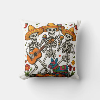 Spooky Halloween Throw Pillow