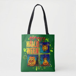 Spooky Halloween Tote Bag