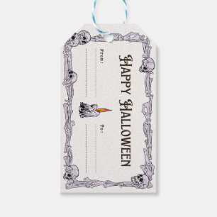 Spooky Halloween Treat Label