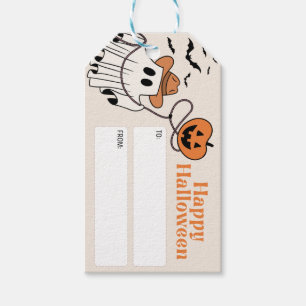 Spooky Halloween Treat Label