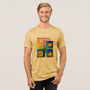Spooky Halloween Tri-Blend Shirt