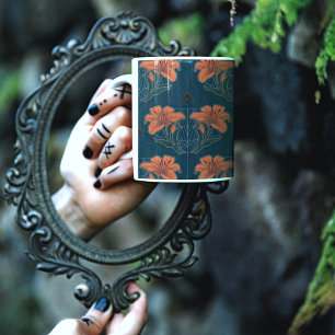 Spooky Halloween Whimsical Vintage Style Coffee Mug