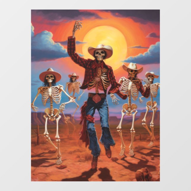 Spooky Halloween Window Cling (Sheet)