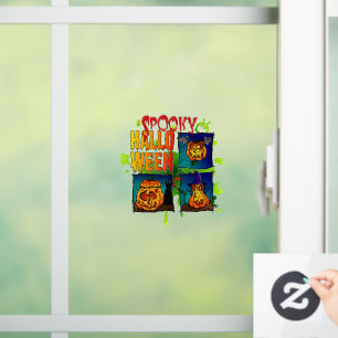 Spooky Halloween Window Cling