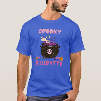 Spooky Halloweenshirt girl T-Shirt