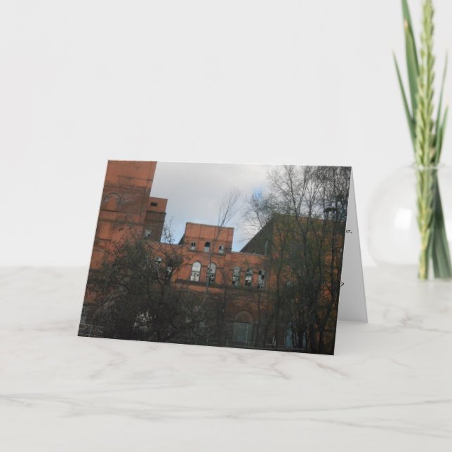 "Spooky Hamm's Brewery" Hallowe'en Card (Front)