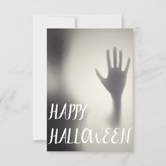 Spooky Hand Halloween Card (Front)