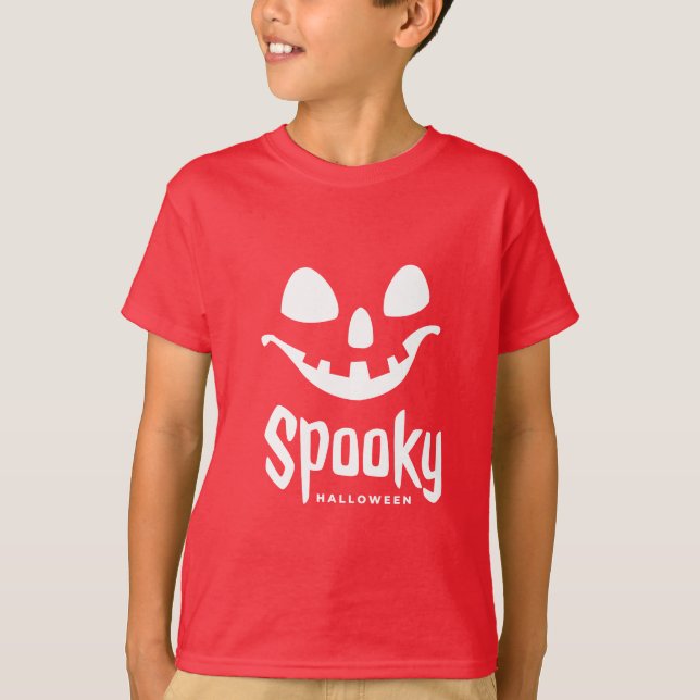 Spooky Happy Halloween T-Shirt (Front)