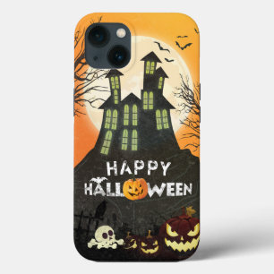Spooky Haunted House Costume Night Sky Halloween iPhone 13 Case