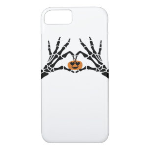 Spooky Heart Hands Dark Gothic Tone iPhone 8/7 Case