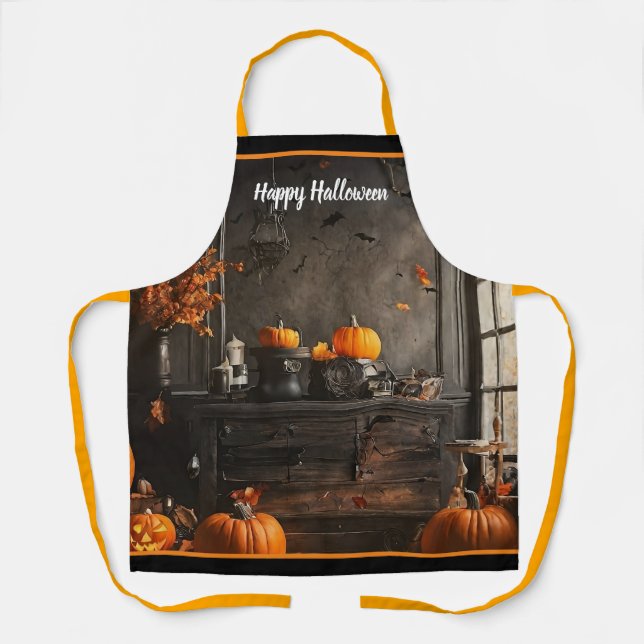 Spooky Home Halloween Collection Apron (Front)