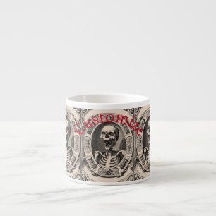 Spooky Human Skull Thunder_Cove Espresso Cup