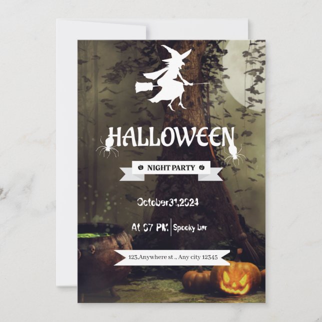 Spooky Invitation (Front)