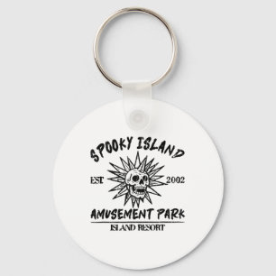 Spooky Island Amusement Park, Disco Skull, Hallowe Key Ring
