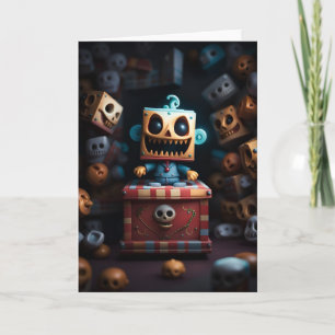 Spooky Jack-in-a-Box Halloween Card