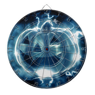 Spooky Jack-o-Lantern Dartboard