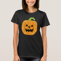 Spooky Jack-o-Lantern Head
