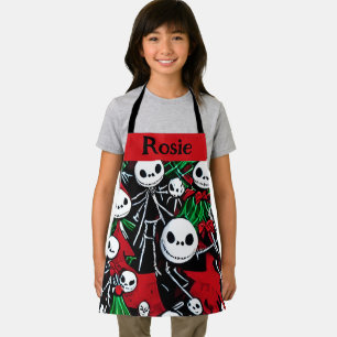 Spooky Jack O'Lantern Christmas Apron