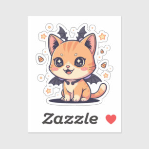 Spooky Kawaii Cat – Cute Mummy or Bat Costume 