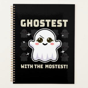 Spooky Kawaii Ghost Halloween Planner