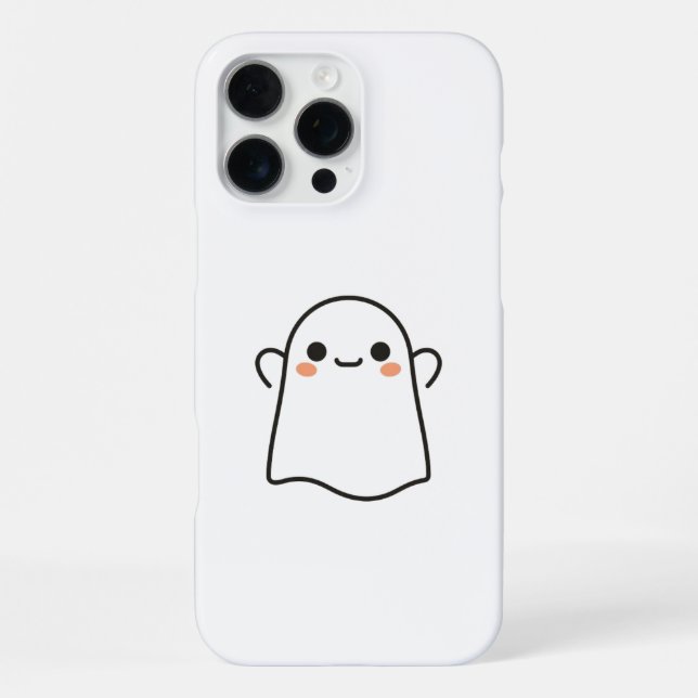 Spooky Kawaii Phone Cover for iPhone 16 Pro Max. (Back)