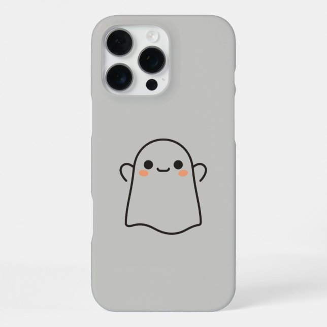 Spooky Kawaii Phone Cover for iPhone 16 Pro Max. (Back)