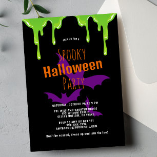 Spooky Kids Halloween Party Invitation