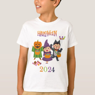 Spooky Kids Tee for Halloween Fun